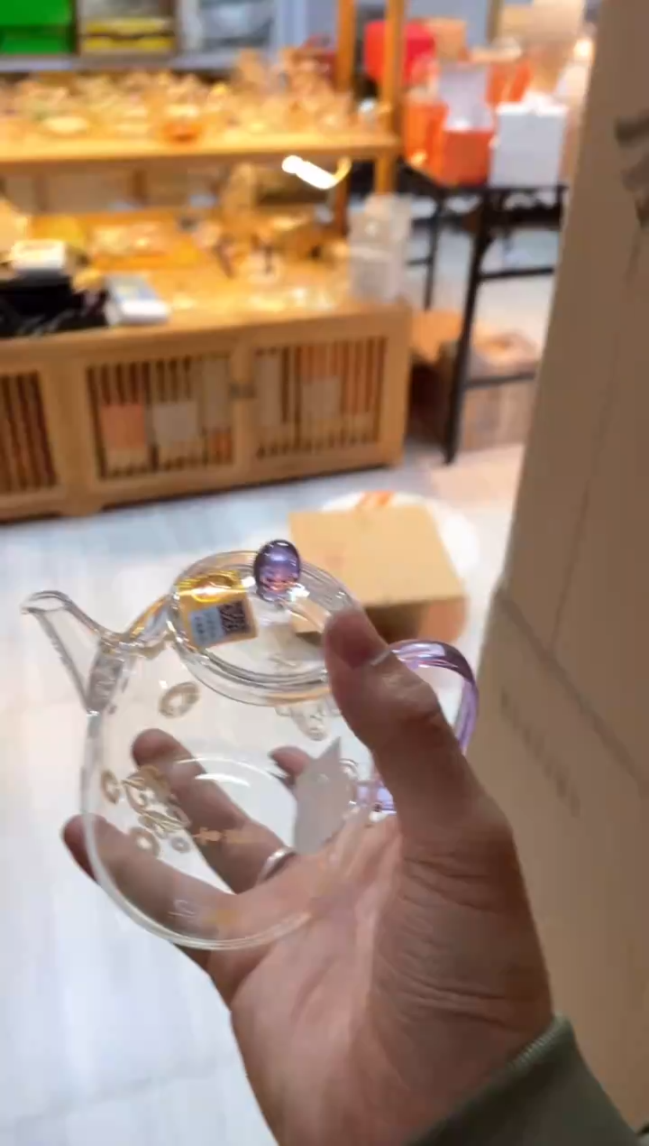 禾器/瑞币纹-宴臣壶/浅紫