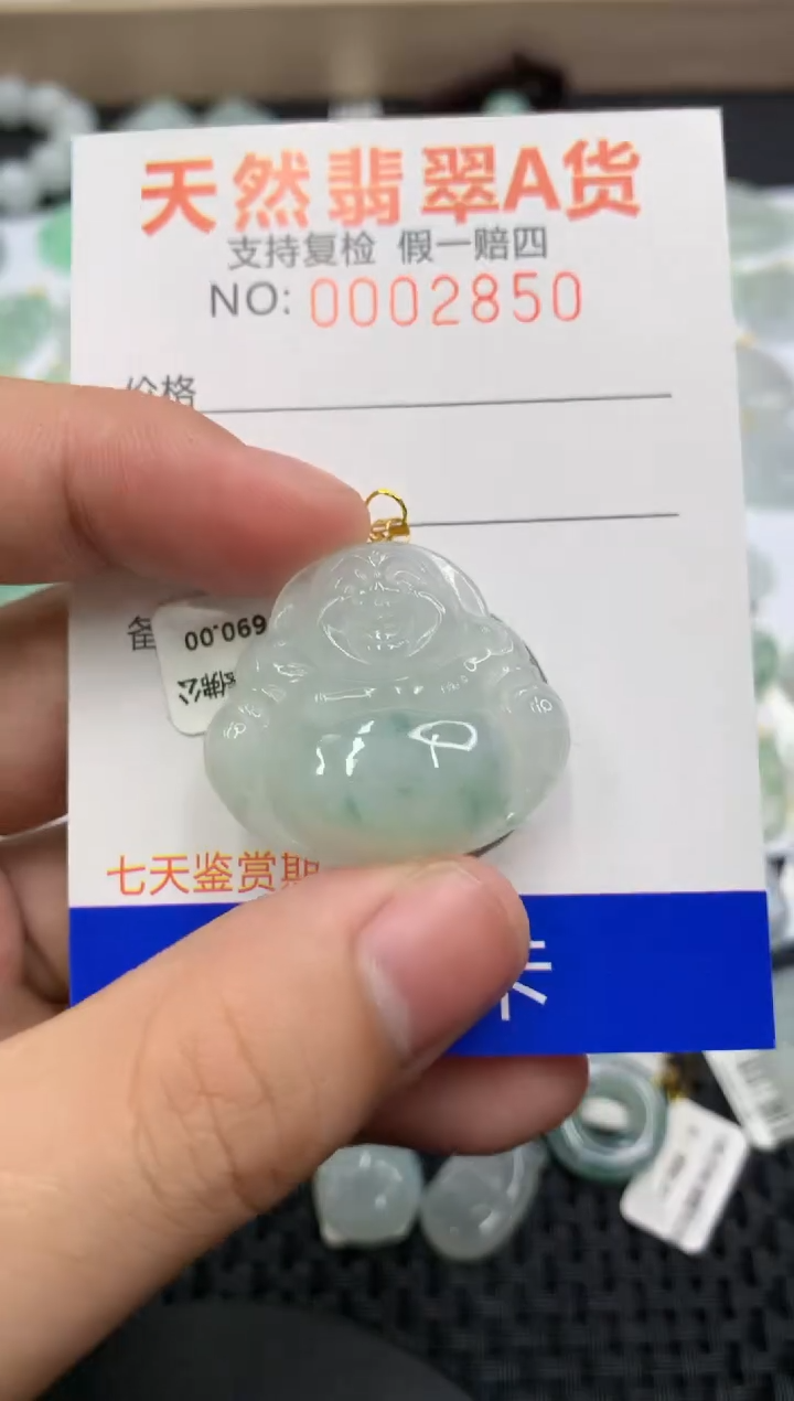 【闪购商品】翡翠颈饰18K金镶嵌11111111111