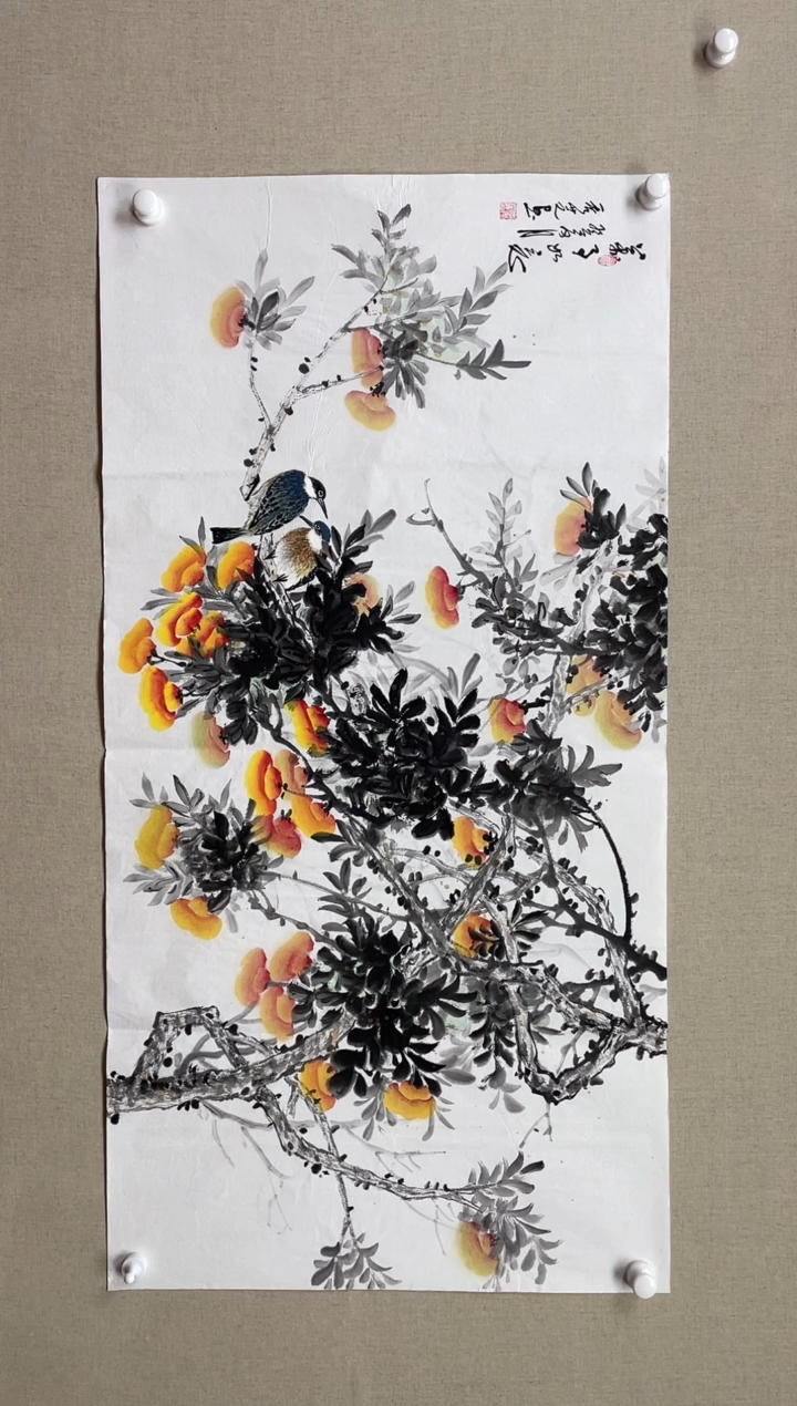 国画138*68 李秀芝李秀芝李秀芝李秀芝