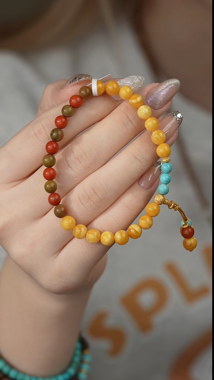 【闪购商品】南红玛瑙单圈18K金镶嵌A07（多样性发一件）