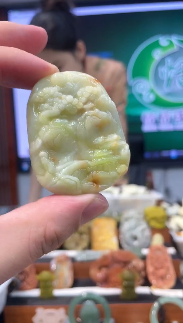 【闪购商品】岫玉吊坠未镶嵌·