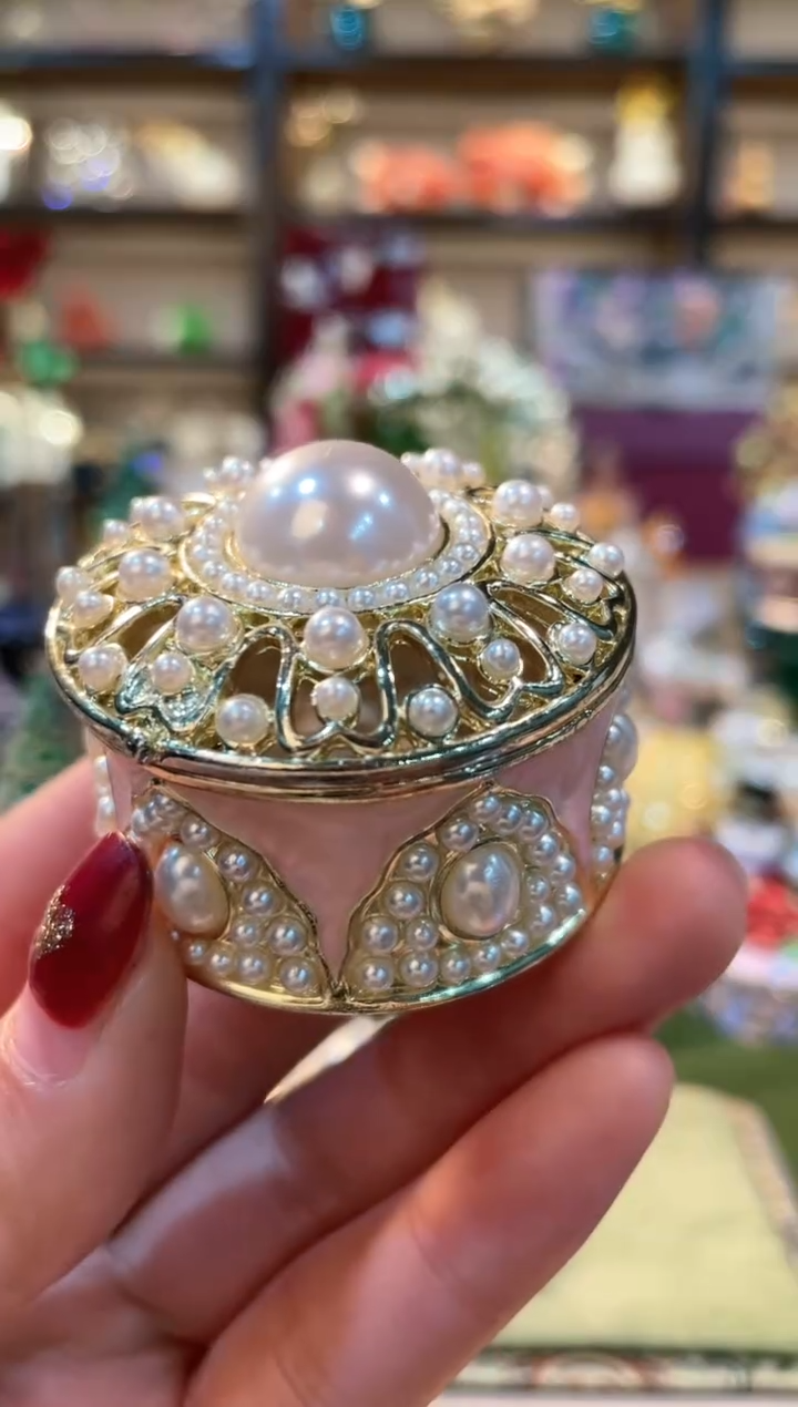 【闪购商品】珐琅彩精致首饰盒