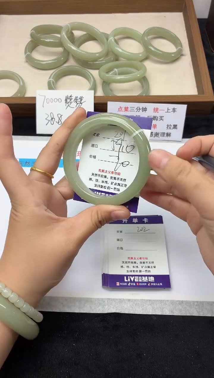 未镶嵌手镯石英质玉201