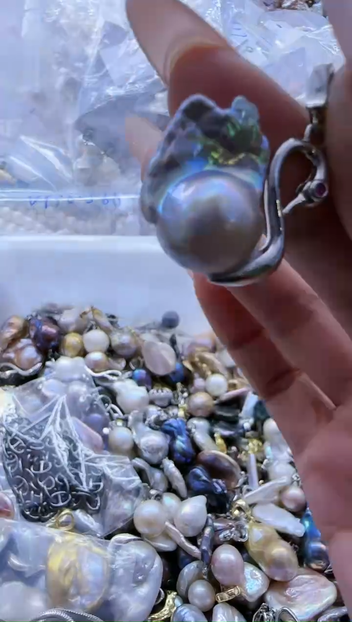 【闪购商品】淡水珍珠吊坠《不含链》未镶嵌401