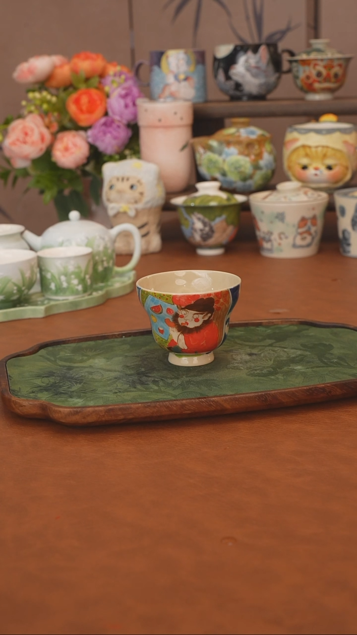 迷糊 钟馗吃瓜主人杯