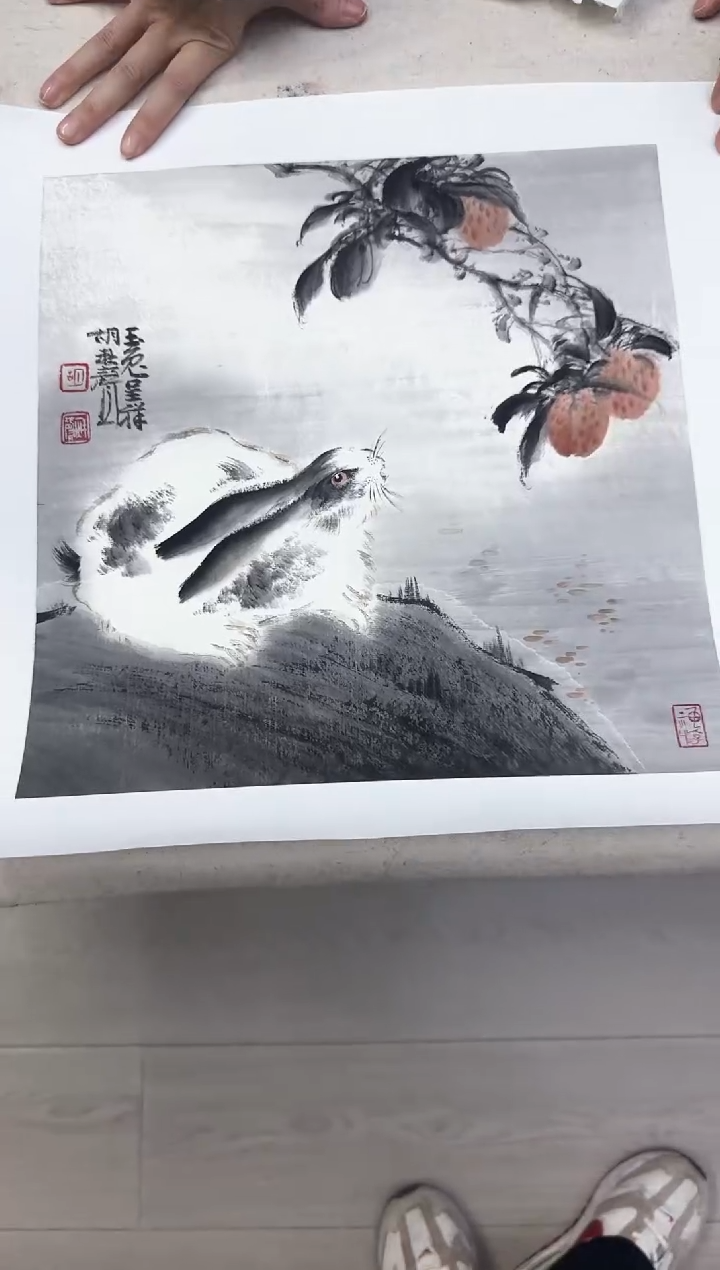 国画秋声老师国画作品