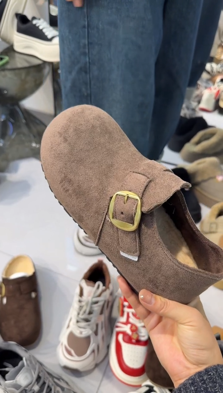 博肯 加棉 咖啡色  38码