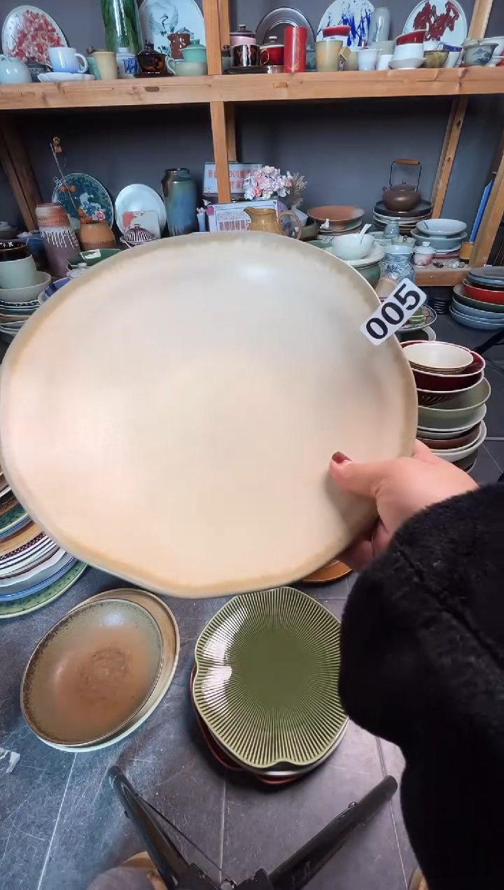 瓷片董****ʸ005盘子