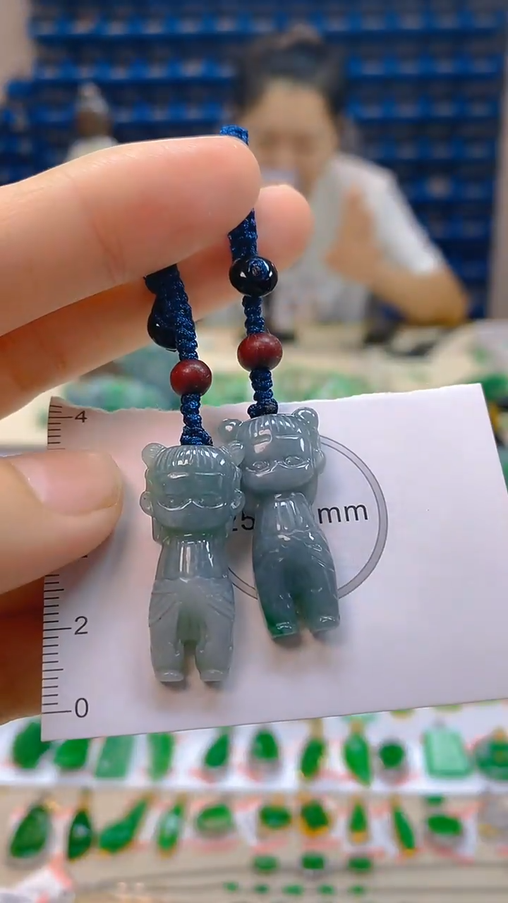 颈饰未镶嵌翡翠多样性发一