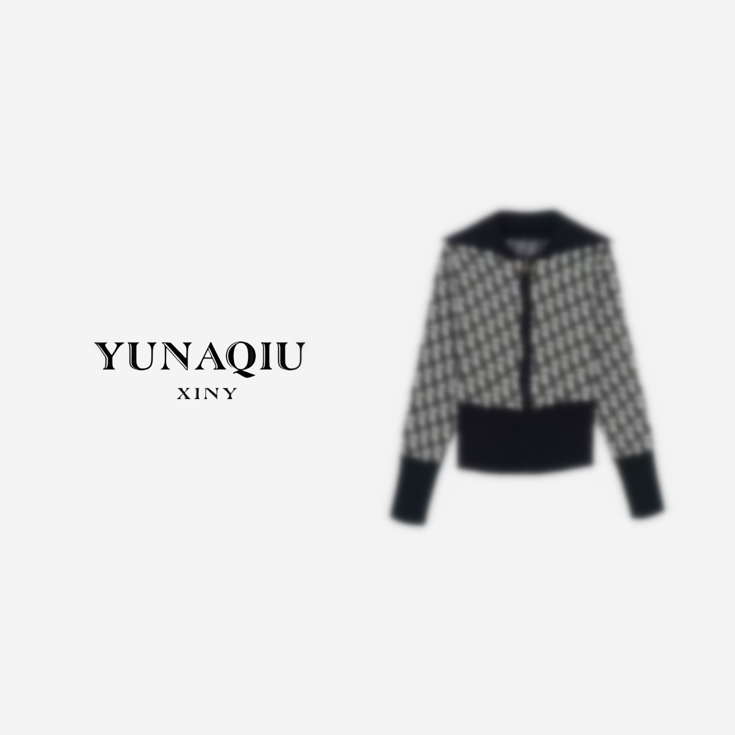 【妮妮推荐】-时尚休闲长袖套头镂空针织衫百搭毛针织衫-9781