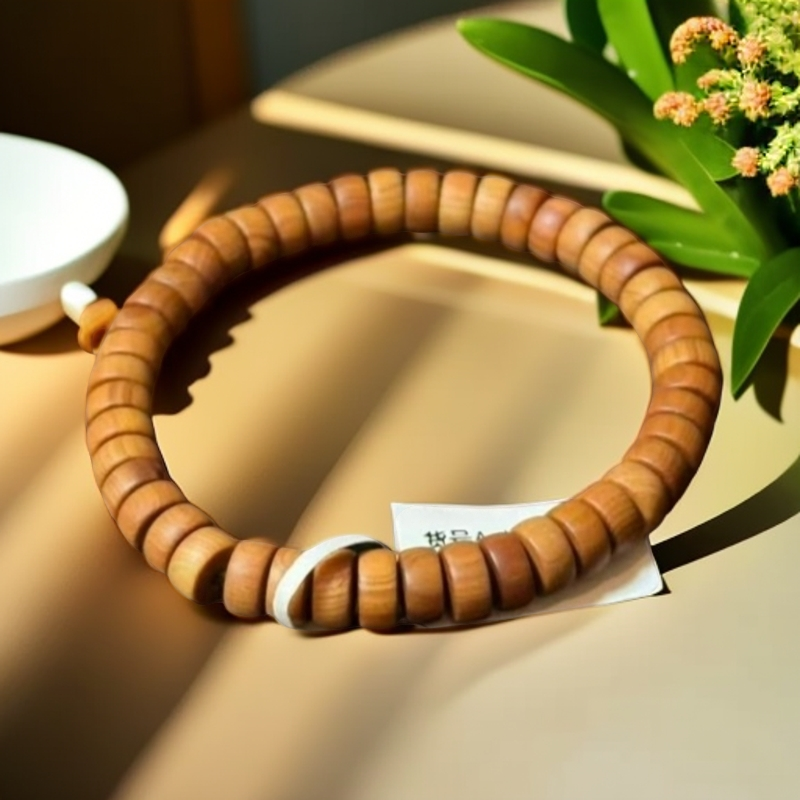 崖柏直切玉化药片珠620（无礼盒）