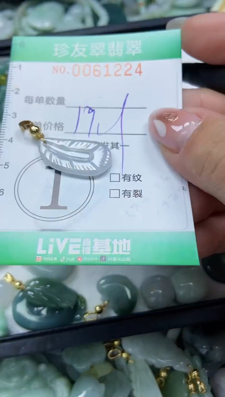 【闪购商品】翡翠颈饰未镶嵌闪购0061224