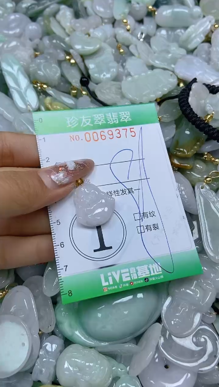 【闪购商品】翡翠颈饰未镶嵌闪购商品0069375