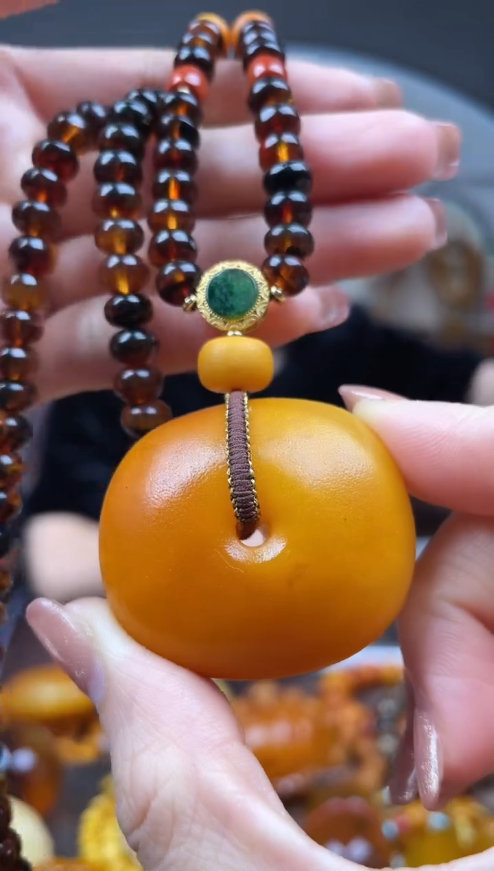 【闪购商品】琥珀裸石未镶嵌首饰 假1赔4（多样性发货1件