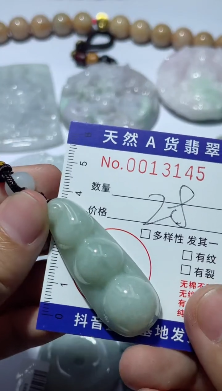 【闪购商品】翡翠颈饰未镶嵌00013145