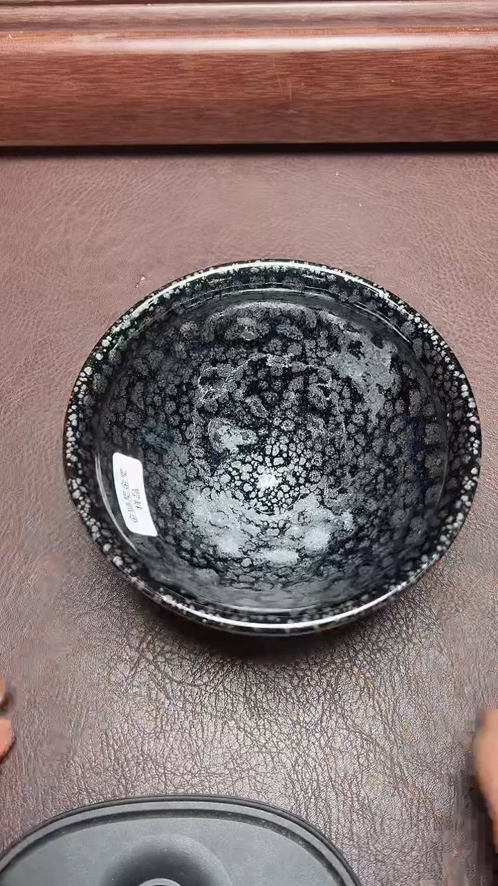 【闪购商品】茶盏名家叶优萍建盏（带证书礼盒）43
