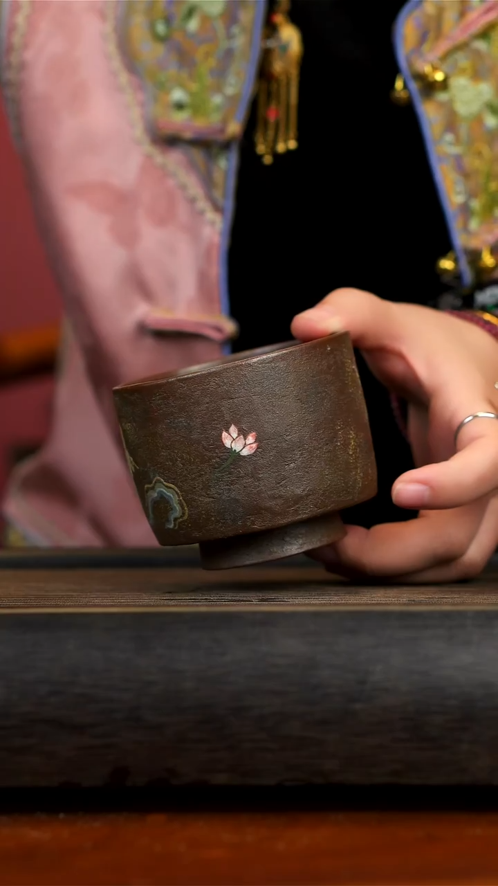 【闪购商品】紫砂茶壶柴烧飞天杯