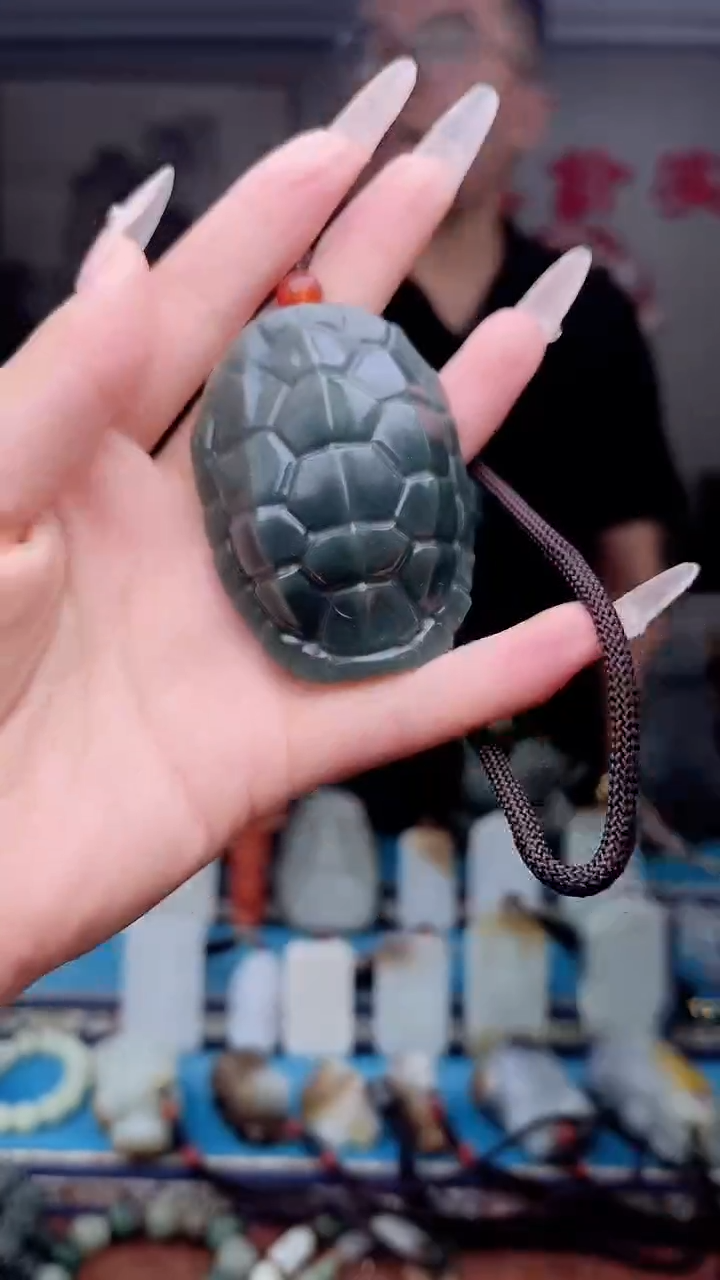 和田玉未镶嵌挂件1