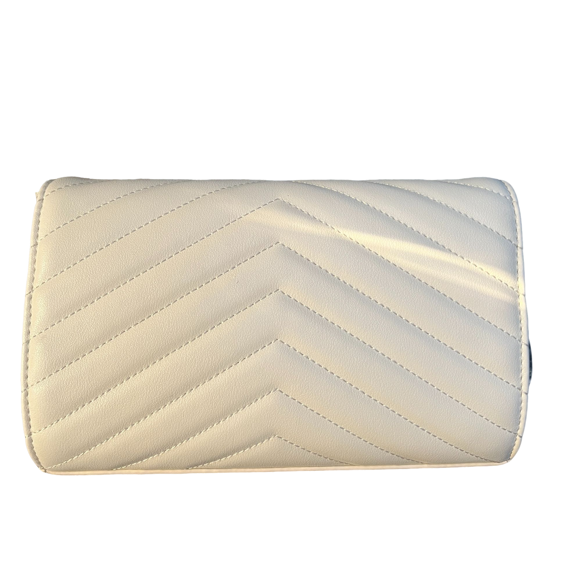 TOLEX2025新款百搭女包v信封时尚白色21.5cm