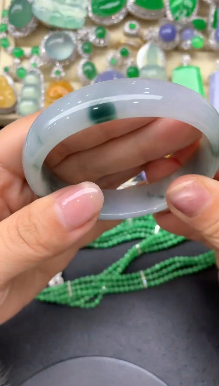 【闪购商品】翡翠手镯未镶嵌97中国好珍宝1