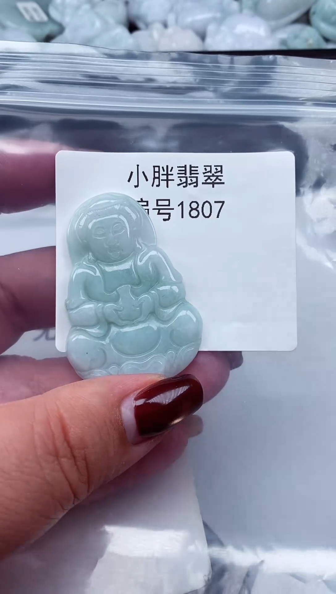 颈饰未镶嵌翡翠缅甸天然A货翡翠1807