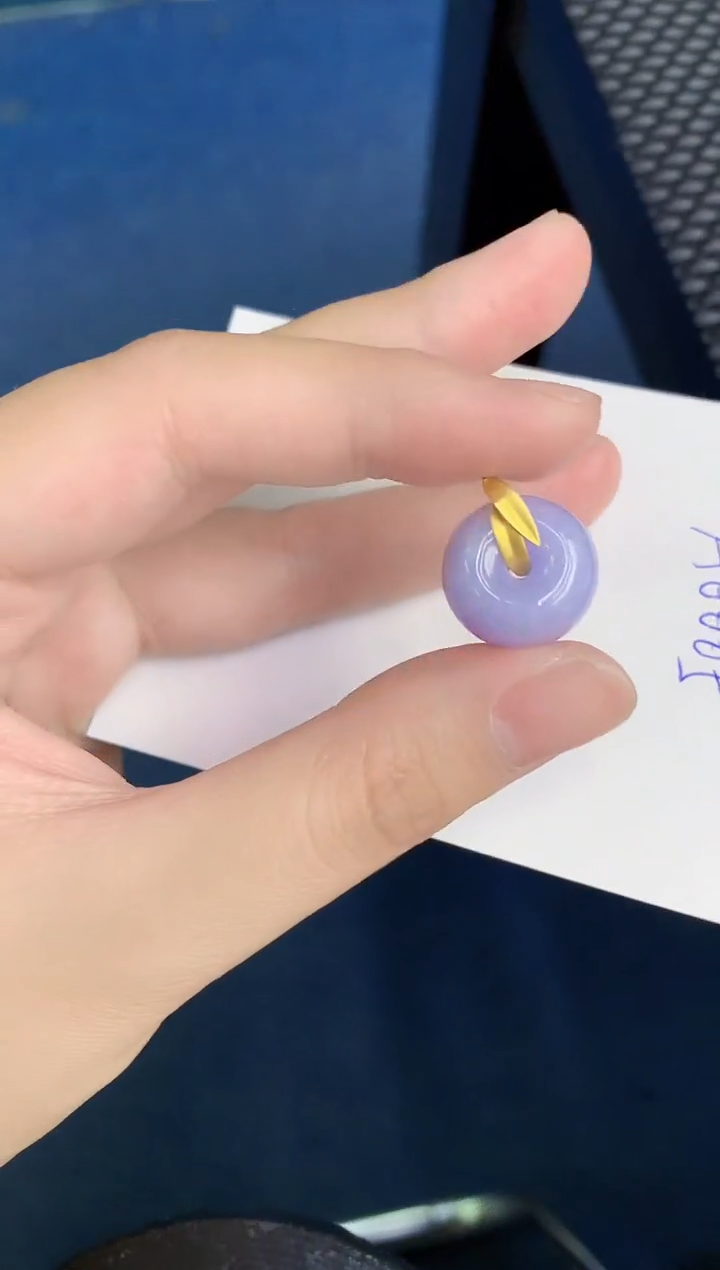 【闪购商品】翡翠颈饰18K金镶嵌0000000000