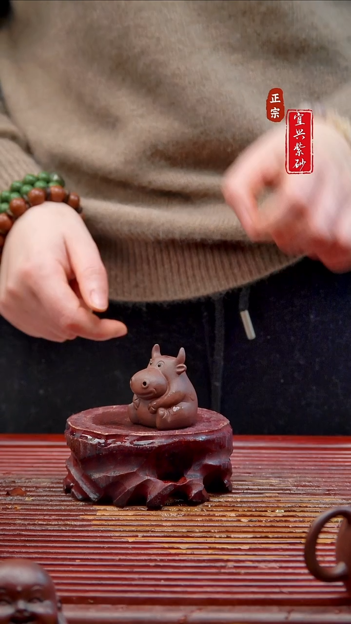 紫砂茶宠宜兴紫砂茶宠摆件