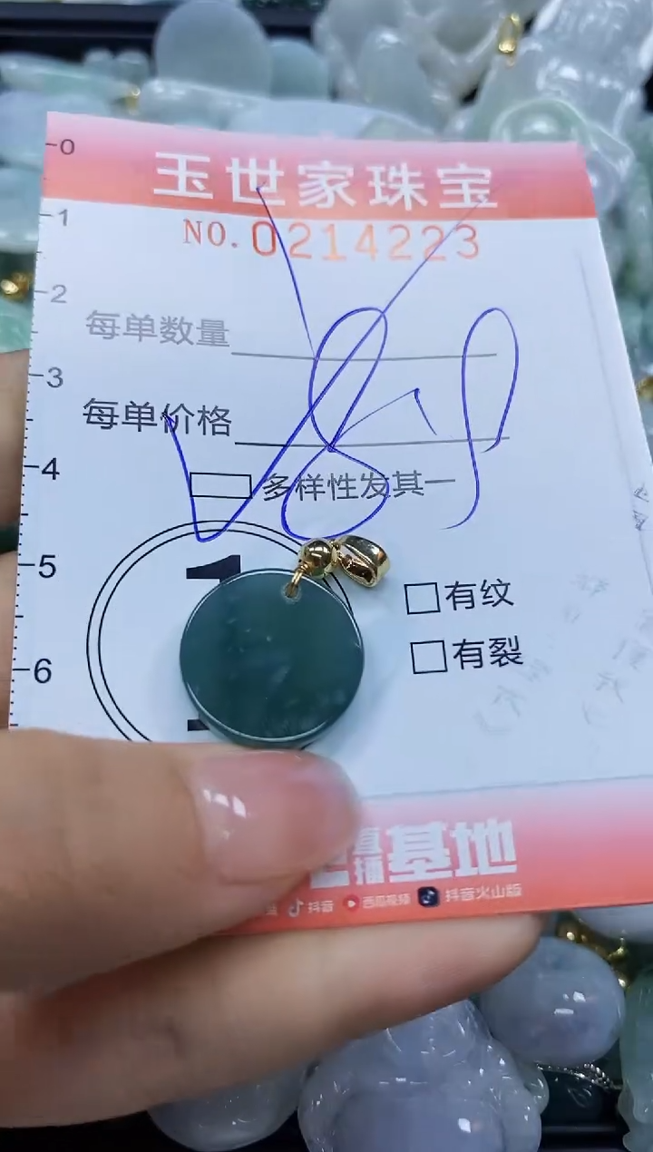 【闪购商品】翡翠未镶嵌颈饰闪购0214223多样性发其一