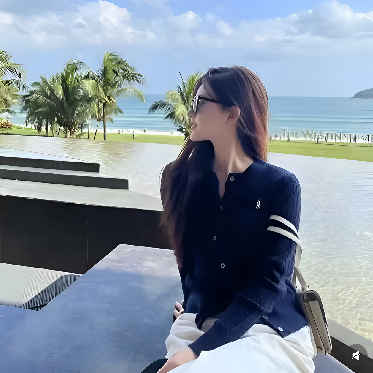 Ralph Lauren/拉夫劳伦专柜大童款长袖刺绣麻花针织开衫WW1037新