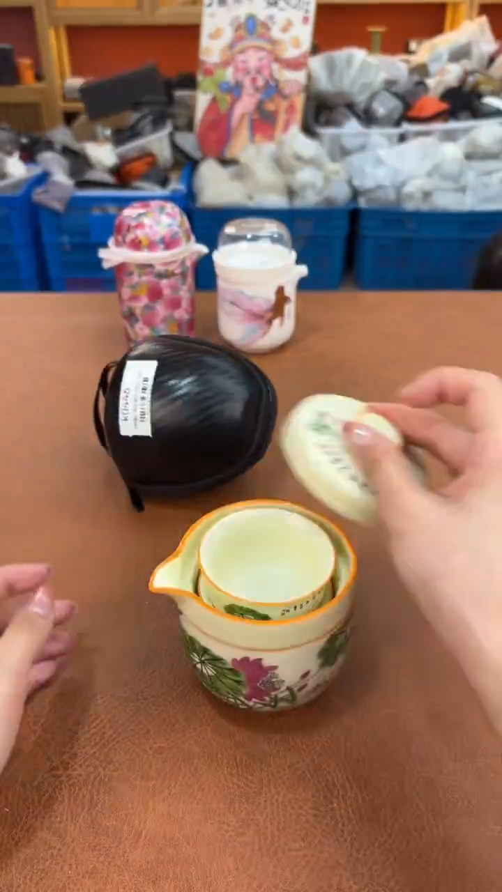 真的便宜超级出片的旅行茶具