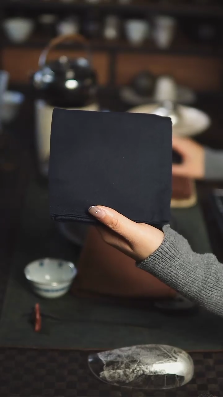 【闪购商品】几席之上 纯棉茶巾25*25