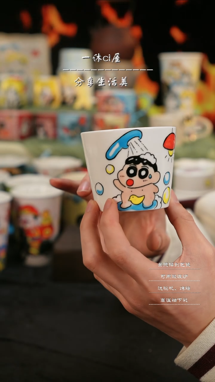 【闪购商品】摆件亲工手绘陶瓷-
