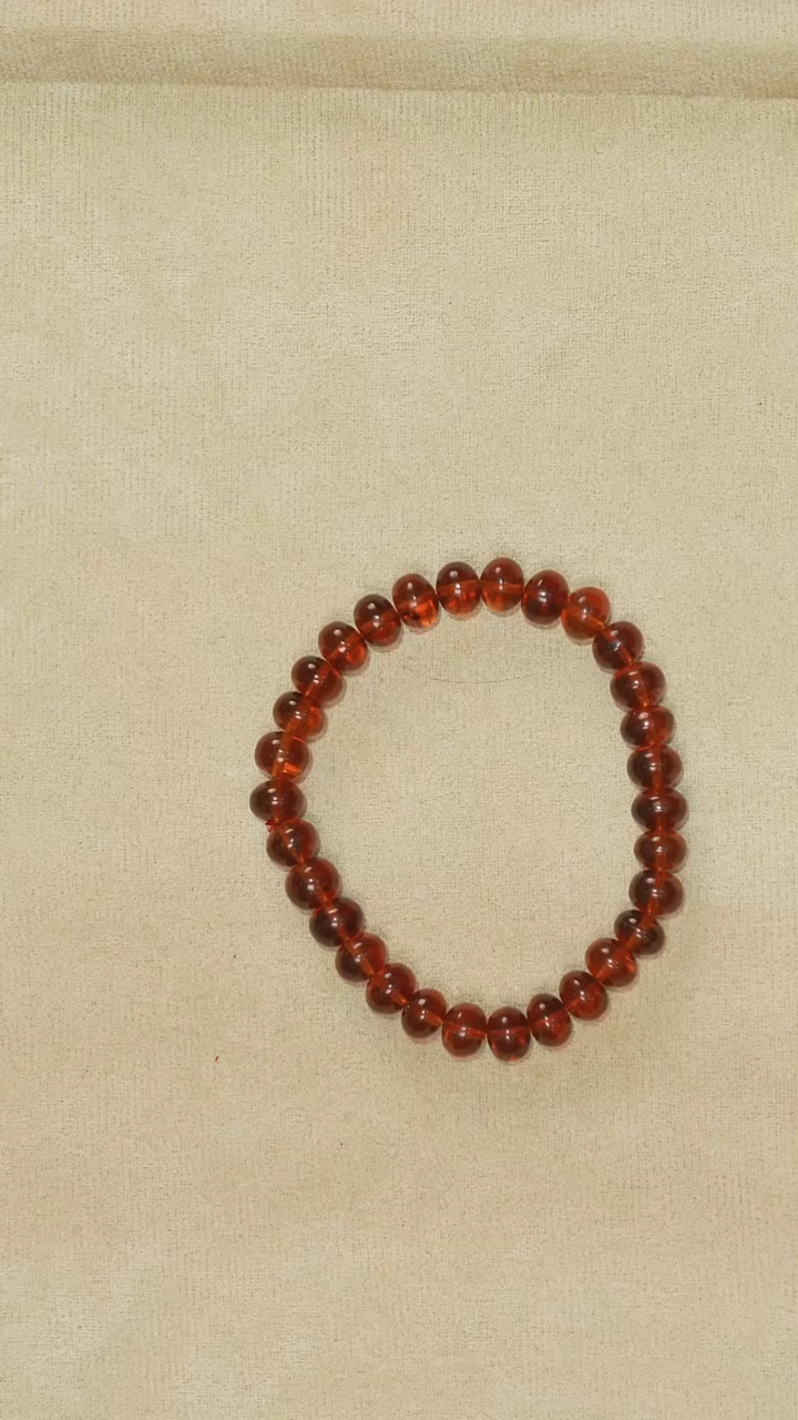 琥珀颈饰未镶嵌8M20-13Q