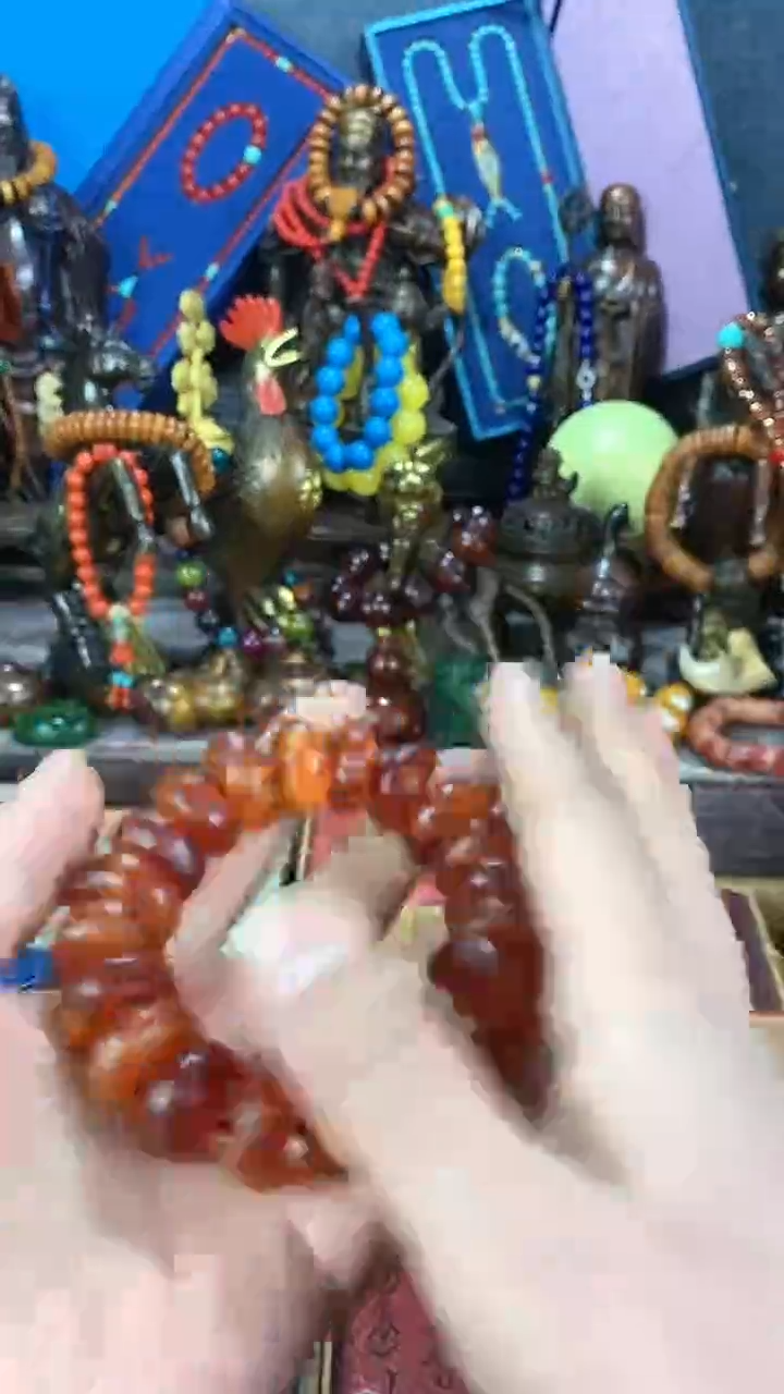 【闪购商品】琥珀手链未镶嵌猪妹精品链接精品