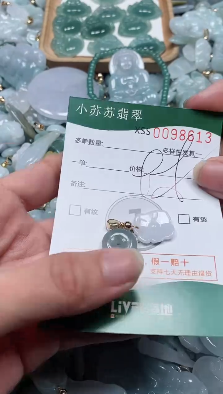 【闪购商品】翡翠颈饰未镶嵌闪购商品0098613