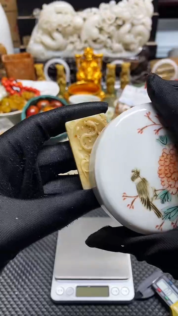 【闪购商品】瓷片瓷器瓷片 摆件1个