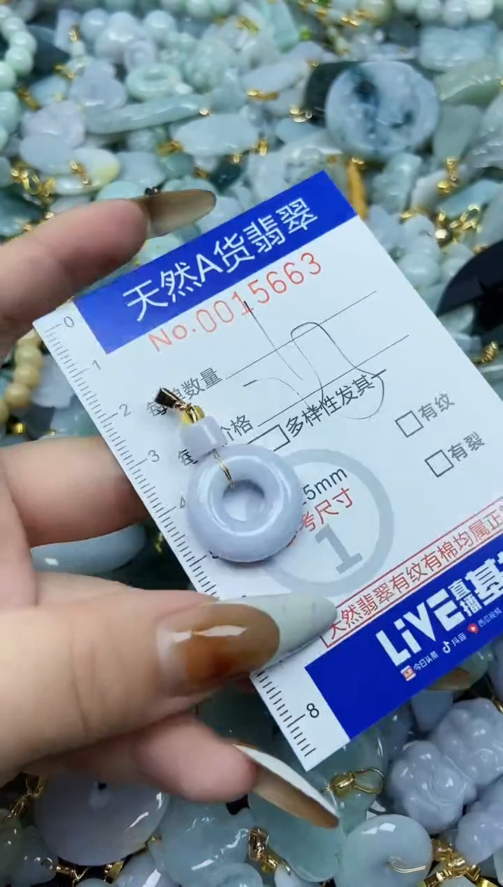 【闪购商品】翡翠颈饰未镶嵌天然A货翡翠