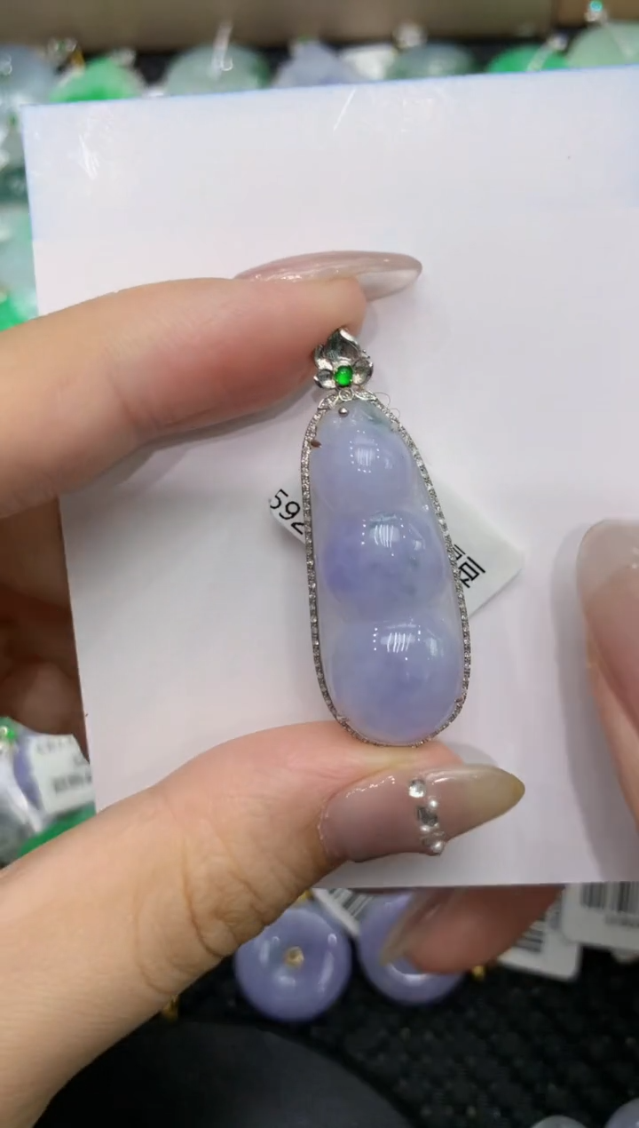 【闪购商品】翡翠颈饰18K金镶嵌 222222222