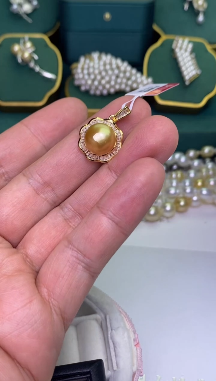 【闪购商品】海水珍珠颈饰银S925镶嵌1