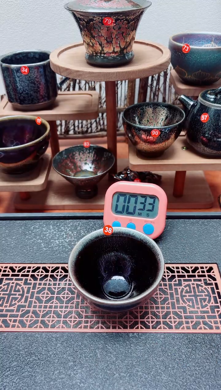 茶盏清***桑38号建盏工匠茶器