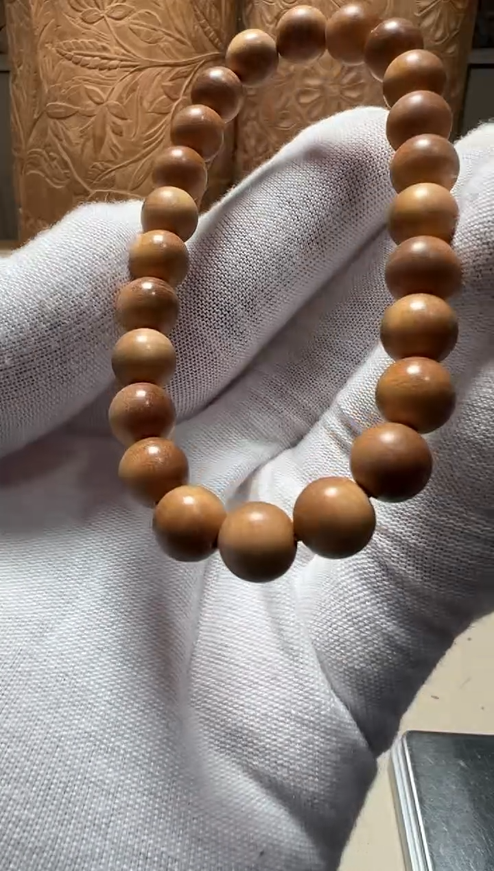 【闪购商品】檀香木其他0.8横纹单圈