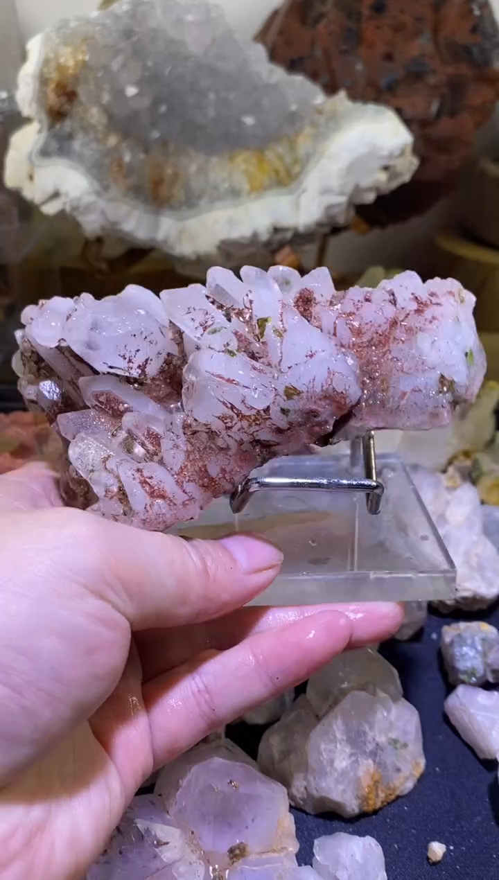 未镶嵌珠宝半成品水晶102号210g四川美姑超七花园水晶