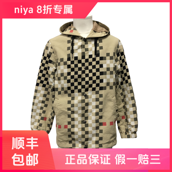 妃鱼/博柏利/锦纶/外套/95新/凡0524