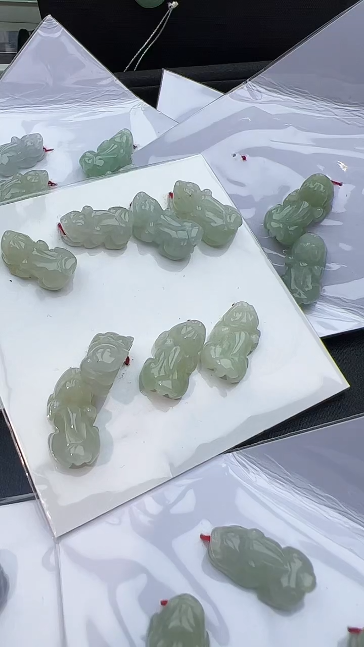 【闪购商品】翡翠颈饰未镶嵌貔貅多样性发其一
