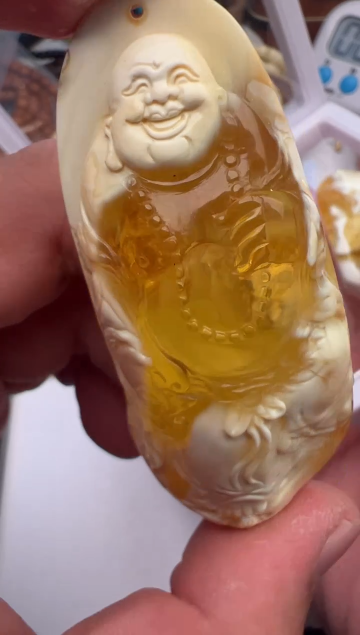 【闪购商品】蜜蜡颈饰未镶嵌蜜蜡吊坠