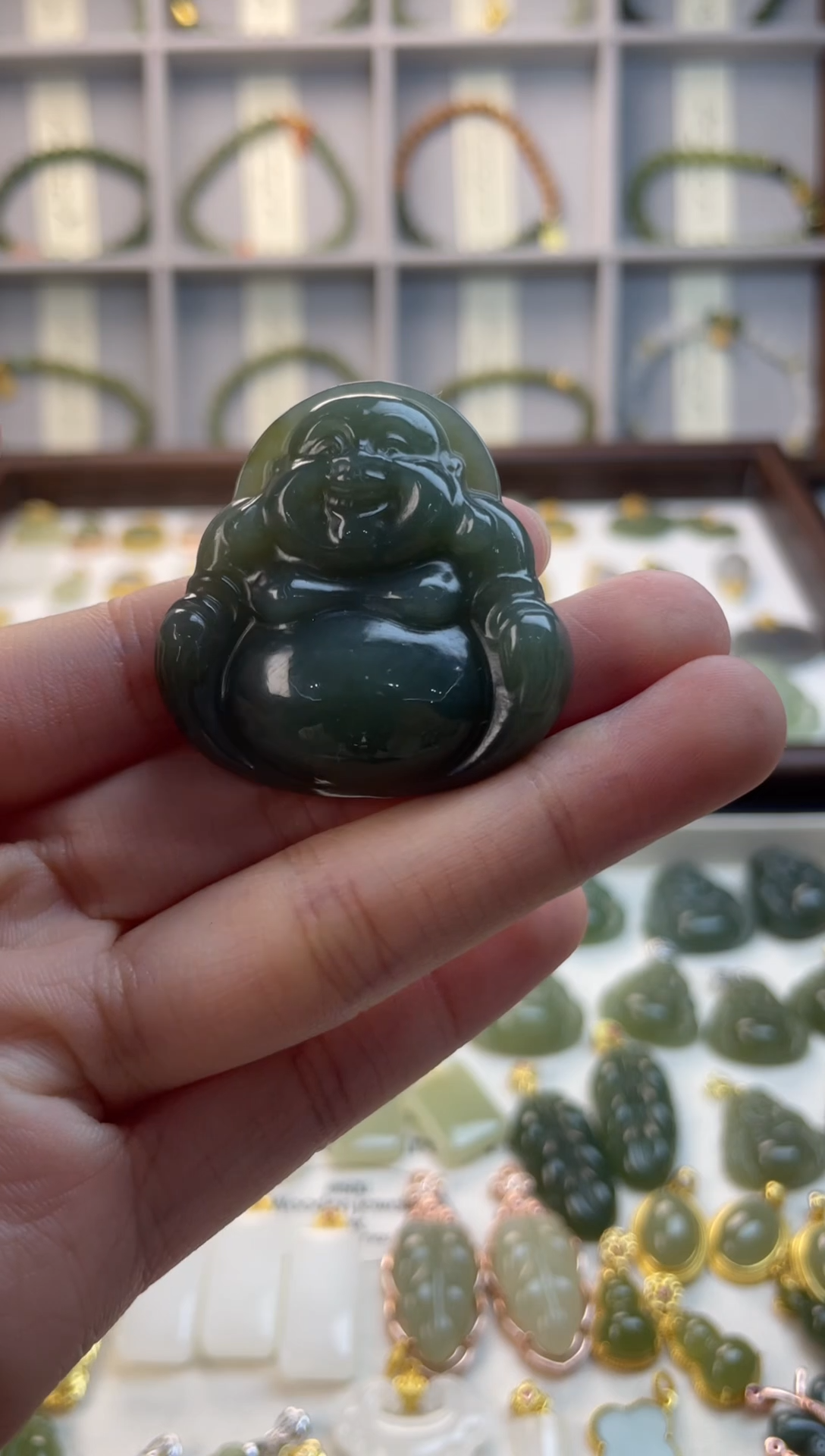 吊坠(不含链)未镶嵌和田玉佛公