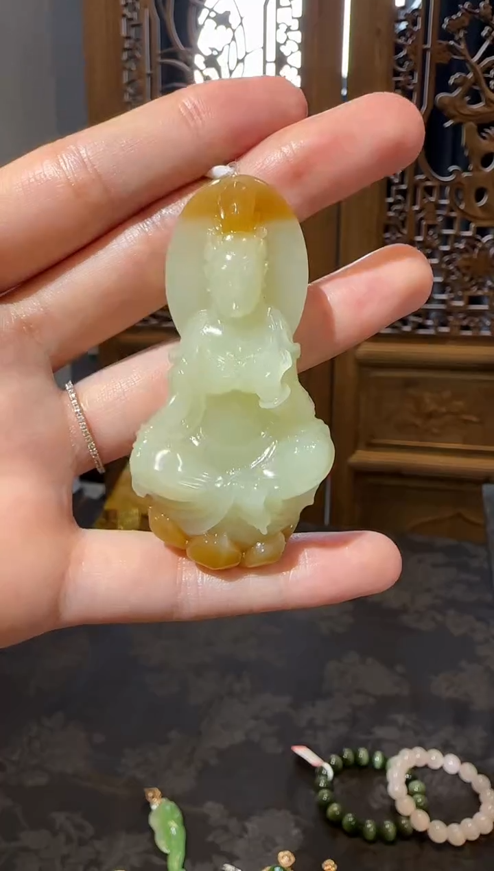 【闪购商品】和田玉吊坠未镶嵌1