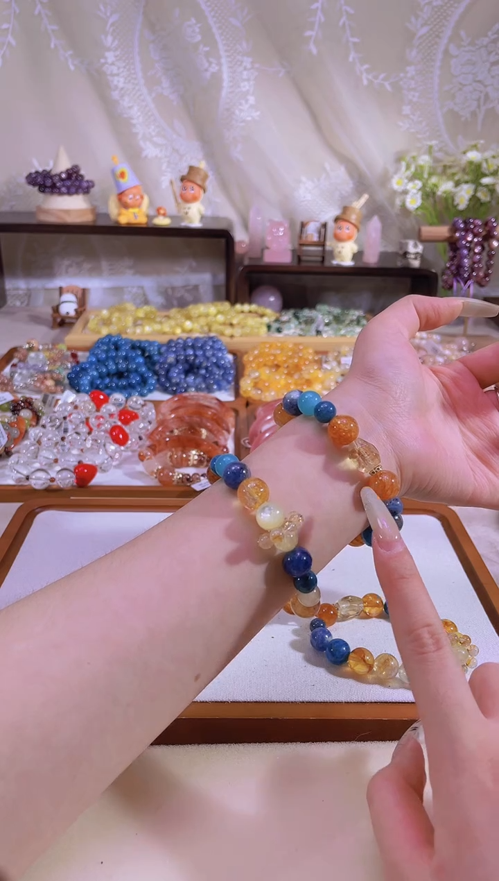 水晶手链合金cb4599cb4599