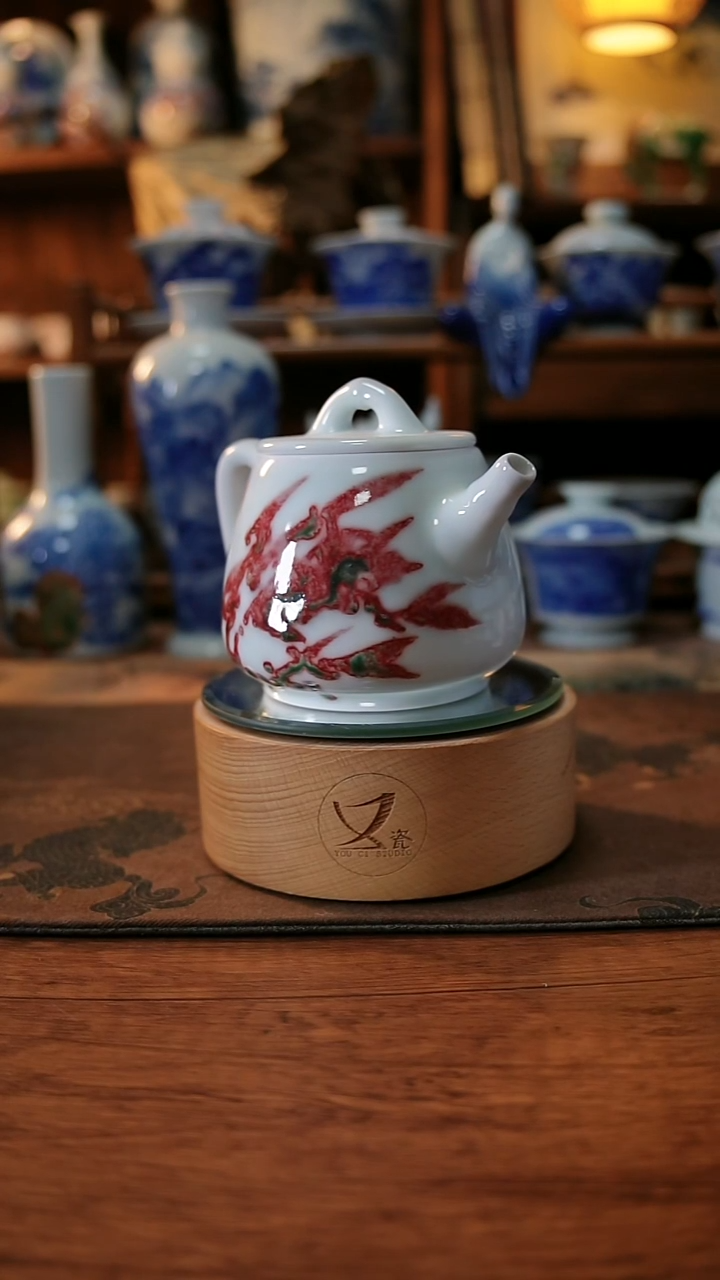 16景德镇手工手绘茶具