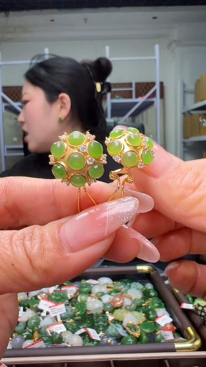 颈饰银S925镶嵌和田玉（多样性发货.发其一)12.08.58